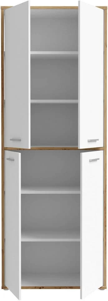 Aktenschrank FORTE Keflav Weiß 4 Türen FSC - Bild 5