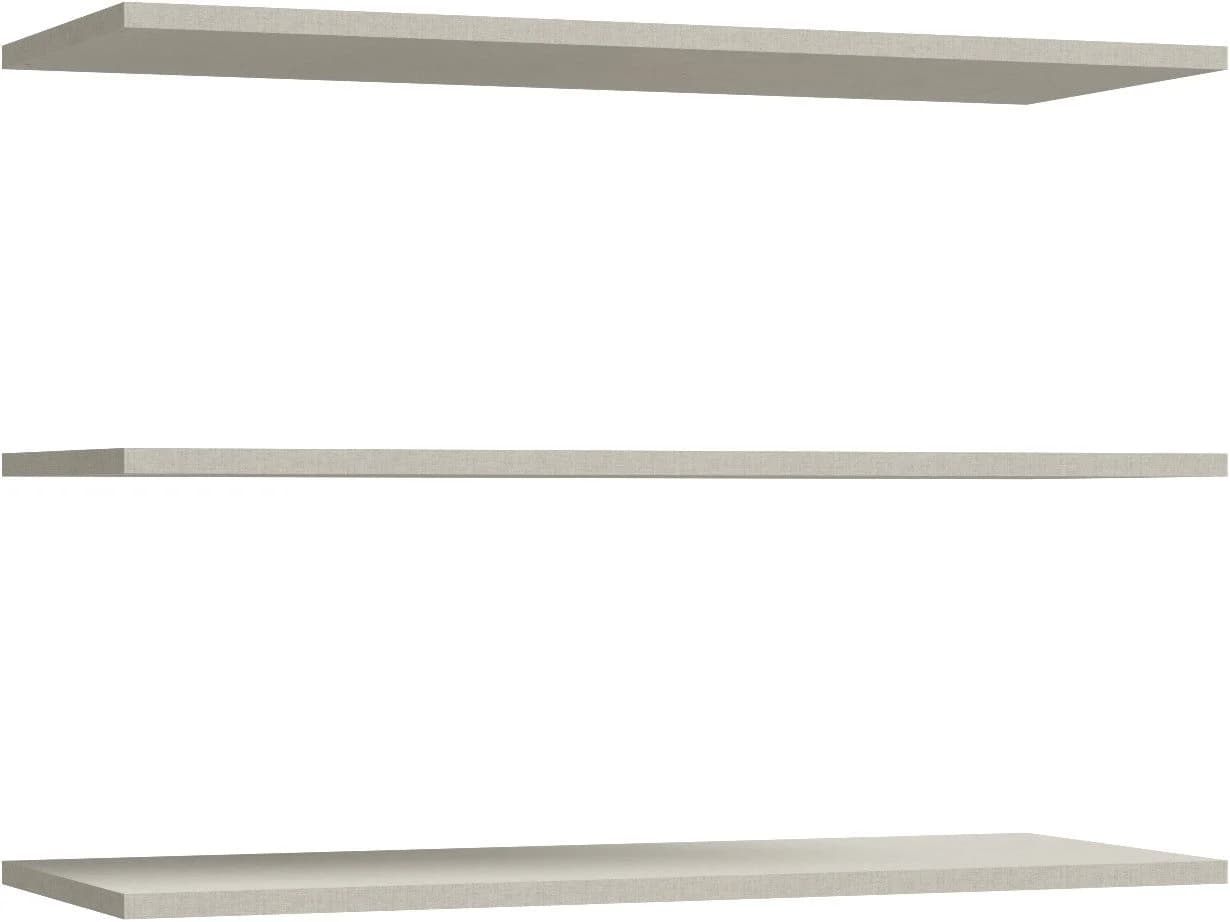 FORTE Einlegeboden 3er-Set Grau Textiloptik - Bild 2