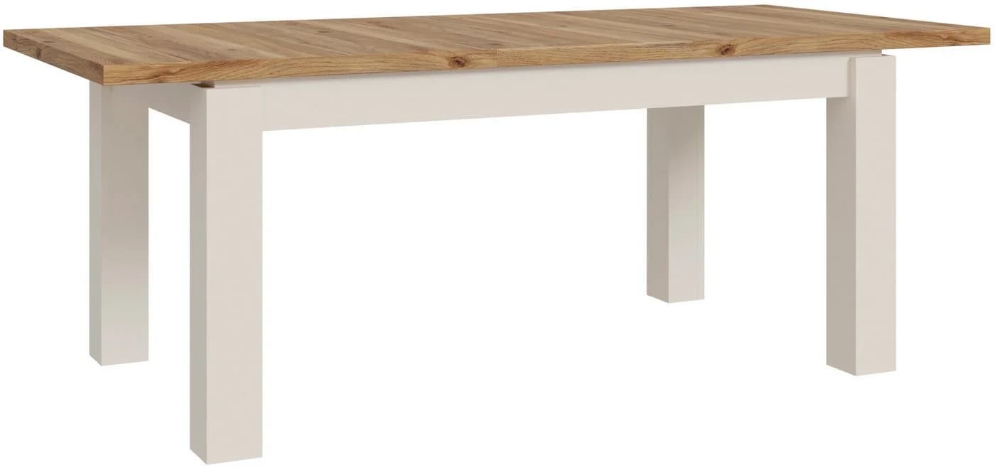 FORTE Esstisch Oak Squere Ausziehbar Beige Braun Holzoptik - Bild 3