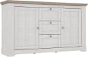 FORTE Kombikommode Iloppa Landhausstil Schnee Eiche Bild 2