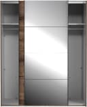Schwebetürenschrank FORTE Jacky Braun Grau Schwarz FSC Bild 4