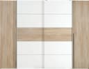 Mid.you Kleiderschrank Forte Narago Weiß Eiche Holzwerkstoff Bild 5