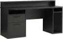 Mid.you Gamingtisch Schwarz mit RGB-Beleuchtung und Monitoraufsatz Bild 1