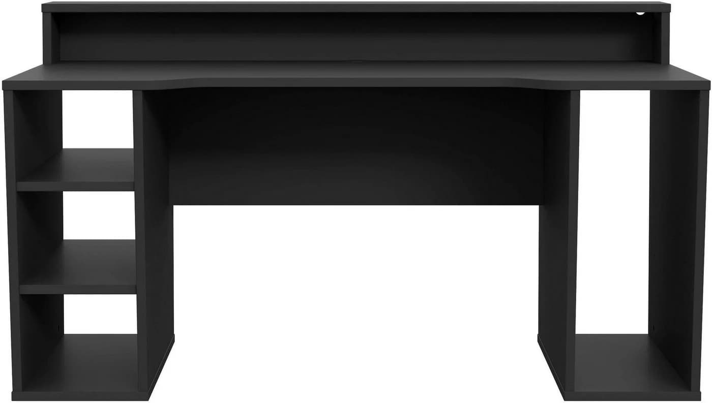 FORTE Gamingtisch Tezaur Schwarz mit RGB-Beleuchtung - Bild 2
