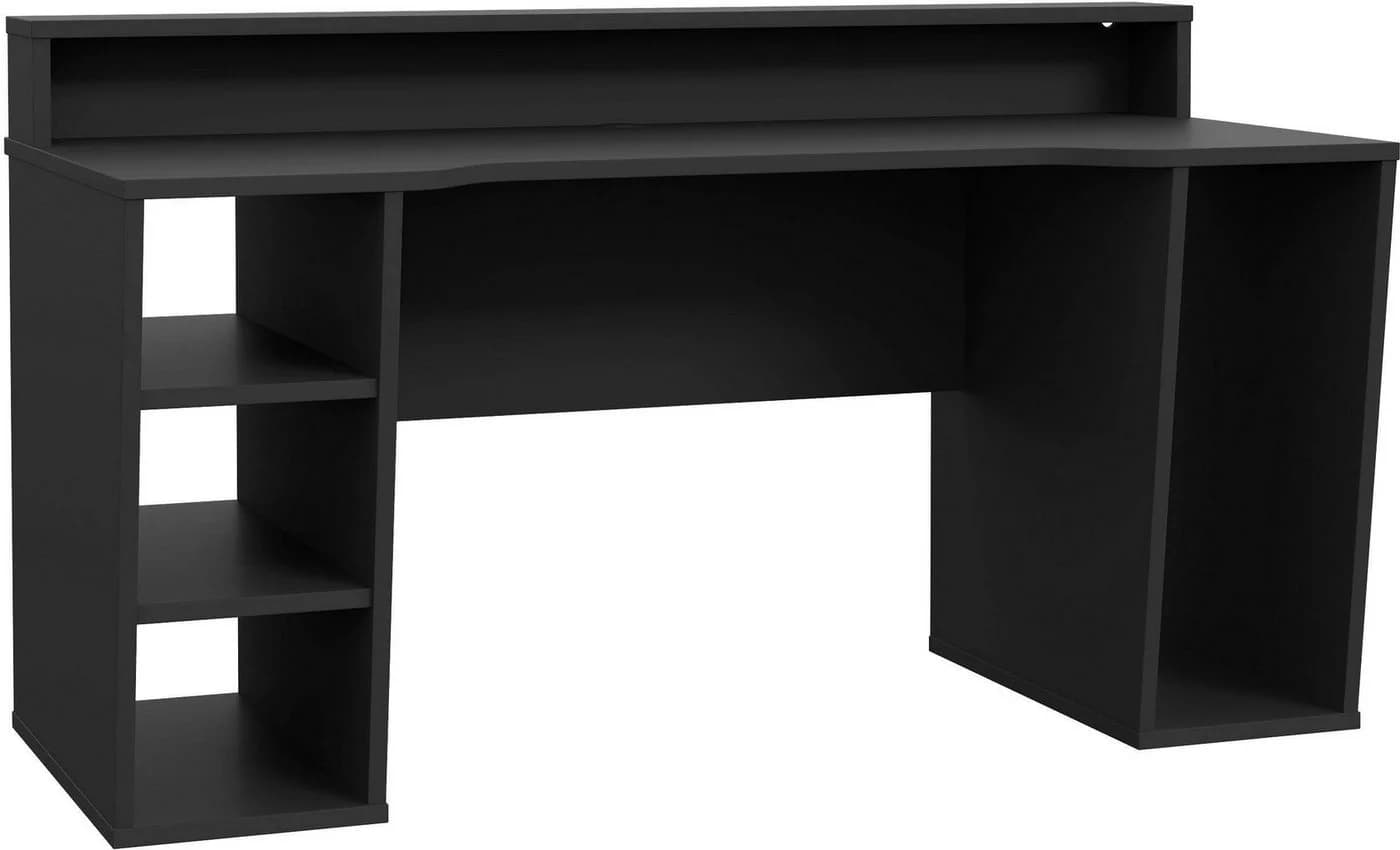 FORTE Gamingtisch Tezaur Schwarz mit RGB-Beleuchtung - Bild 3
