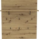 Garderobenpaneel FORTE Trondheim Braun Artisan Eiche Bild 1