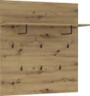 Garderobenpaneel FORTE Trondheim Braun Artisan Eiche Bild 2