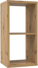 FORTE Standregal Mauro Braun Artisan Eiche 2 Fächer Bild 5