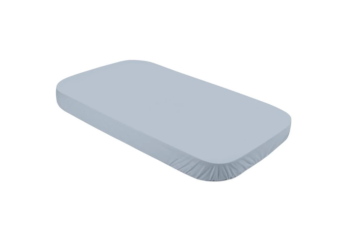 Waldin Spannbettlaken Blau für Babybett 7in1 Jersey-Baumwolle