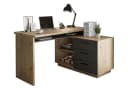 Lookway Eckschreibtisch CHIA Eiche Artisan Graphit Bild 2