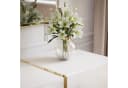 Lookway Lowboard ONYX TV-Schrank Weiß Hochglanz Gold Bild 5