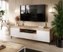 Lookway TV-Schrank YOSHI Industrial Design Schwarz/Weiß Bild 1