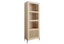 Lookway Standvitrine VIENNA 1D mit Wiener Geflechtimitation Bild 2