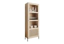 Lookway Standvitrine VIENNA 1D mit Wiener Geflechtimitation Bild 5