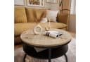 Lookway Couchtisch CIRI LOFT mit Ablage Schwarz/Braun Bild 4