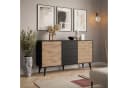 Lookway Kommode CONE KSZ154 Zweitürige Sideboard mit Schubladen Bild 1