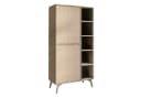 Lookway Standregal ALOE RG80 mit Türen Grün Gold Fischgrätmuster Bild 2