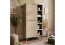Lookway Standregal ALOE RG80 mit Türen Grün Gold Fischgrätmuster Bild 3