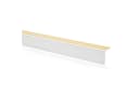 Quest Gardinenblende Selbstklebend L-Profil PVC Weiß Bild 1