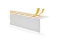 Quest Gardinenblende Selbstklebend L-Profil PVC Weiß Bild 2