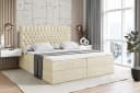 ALTDECOR Boxbett SERENE Beige Monolith mit Topper Bild 2