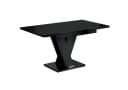 ALTDECOR Esstisch ASIV Ausziehbar Schwarz Holzwerkstoff Bild 2