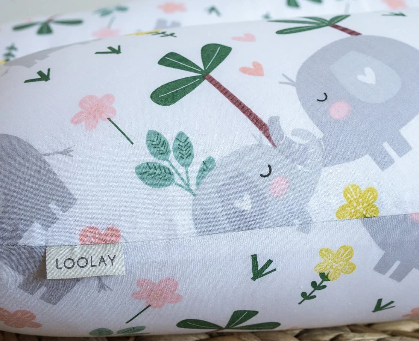 Loolay Stillkissen Bio-Baumwolle 170/190 cm mit abnehmbarem Bezug - Bild 4