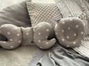 Loolay Bettnestchen Grau 100% Baumwolle Babykokon Reisebett Set Bild 4