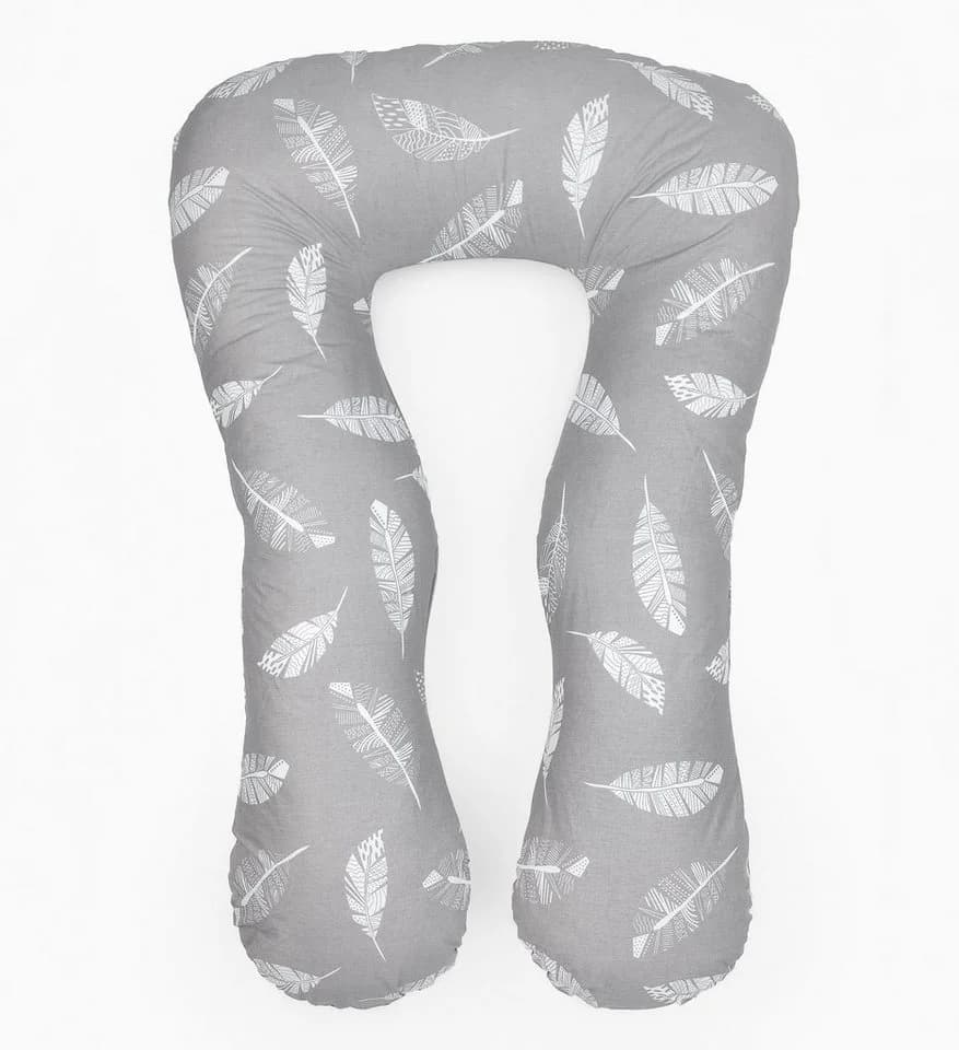Loolay Stillkissen Typ A U XXXL Grau Bio-Baumwolle - Bild 2