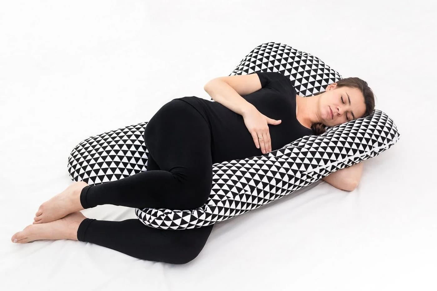 Loolay Stillkissen Typ A U XXXL Grau Bio-Baumwolle - Bild 5