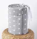 Loolay Bettnestchen Grau/Weiß 100% Baumwolle mit Silikon-Polyester Füllung Bild 5