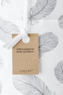 Loolay Bettnestchen Grau-Weiß Baumwolle Bettumrandung Babybett Bild 5