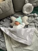 Loolay Babydecke Grau Baumwolle Polyester 80x100 cm Warm Bild 4