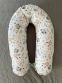 Loolay Stillkissen Hase Waffel Beige/Weiß/Rosa Bild 3