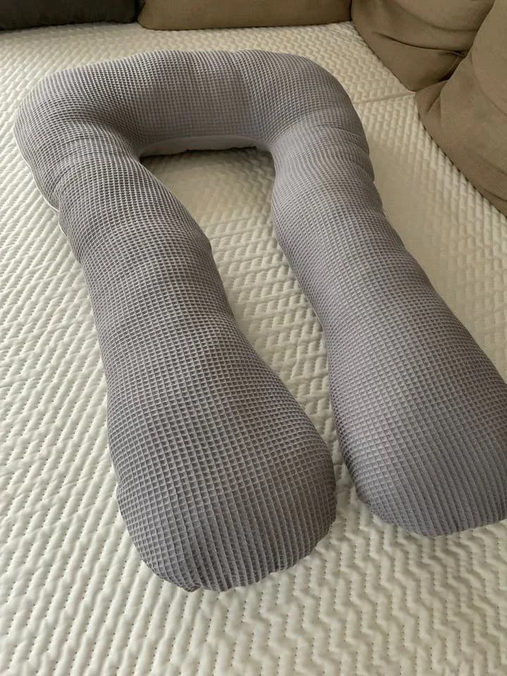 Loolay Stillkissen TYP A Grau WaffelPique Baumwolle XXXL - Bild 3