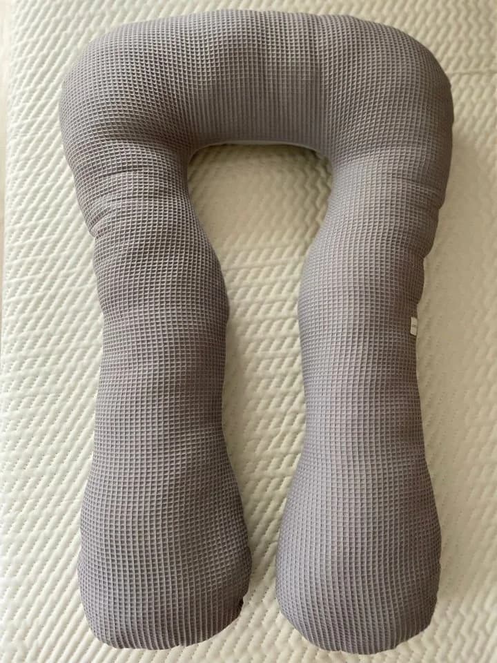 Loolay Stillkissen TYP A Grau WaffelPique Baumwolle XXXL - Bild 5