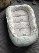 Loolay Bettnestchen Beige/Weiß Waffelstoff Baumwolle Reisebett Bild 1