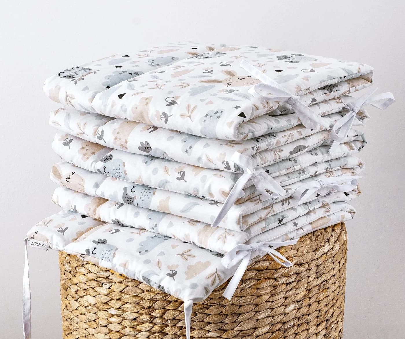 Loolay Bettnestchen HASE Beige Babybett Umrandung