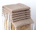 Loolay Bettnestchen Taupe Braun Punkte 100% Baumwolle Bild 3