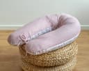 Loolay Seitenschläferkissen Waffelpique 170/190 cm Rosa Bild 1