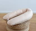 Loolay Seitenschläferkissen Beige Baumwolle Abnehmbarer Bezug Bild 2
