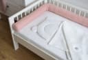 Loolay Nestchenschlange 200 cm Rosa 100% Baumwolle Multifunktion Bild 1