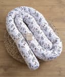 Loolay Nestchenschlange Braun Blumen BIO-Baumwolle Multifunktion Bild 4
