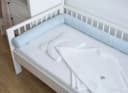 Loolay Nestchenschlange 100% Baumwolle Blau Multifunktion Bild 1