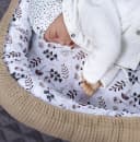 Loolay Bettnestchen Taupe 5-tlg. Waffelpique Bio-Baumwolle Bild 1