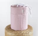 Loolay Bettnestchen Mini Punkte Rosa Atmungsaktiv Bild 4