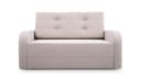 MOEBLO Schlafsofa PORTO 120 Blau mit Schlaffunktion und Bettkasten Bild 4