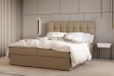 MOEBLO Boxspringbett 05 mit Bettkasten und gepolstertem Kopfteil Bild 3