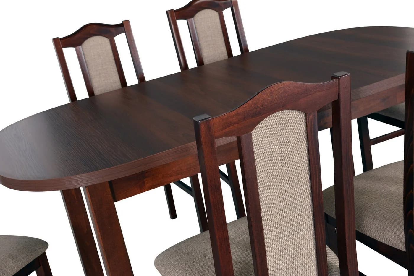 MOEBLO Essgruppe Beso 2 + Vendo 1 - Stilvoll Massivholz