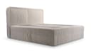 MOEBLO Boxspringbett 04 mit Bettkasten und Topper Hellgrau Bild 4